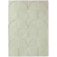 Origins Penny Rug Eucalyptus 120 x 170cm, Green