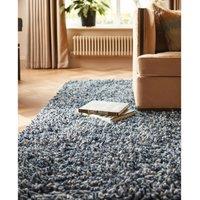 Origins Rocks Rug Shaggy Grey 120 x 170cm, Grey