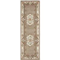 Origins Shensi Rug Beige 67 x 210cm Runner, Brown