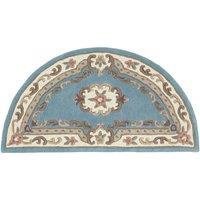 Origins Shensi Rug Blue 67 x 127cm Half Moon, Blue