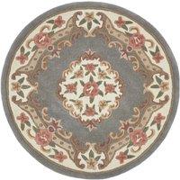Origins Shensi Round Rug Grey 120cm Diameter, Grey