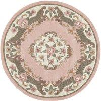 Origins Shensi Round Rug Pink 120cm Diameter