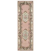 Origins Shensi Rug Pink 67 x 210cm Runner, Pink