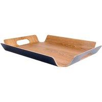 Summerhouse Botanicals Large Navy Willow Tray, Blue
