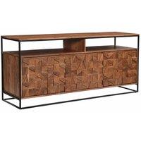 FURNITURE LINK Axis Large Sideboard, Brown