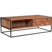 FURNITURE LINK Axis Coffee Table, Brown