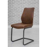 FURNITURE LINK Charlie Chair - Antique sold In 2's , Brown