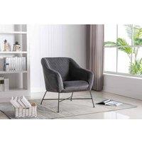 FURNITURE LINK Cleo Chair - Cinder, Orange