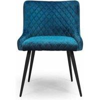 FURNITURE LINK Malmo Dining Chair - Blue sold In 2's , Blue