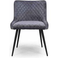 FURNITURE LINK Malmo Dining Chair - Grey sold In 2's , Grey
