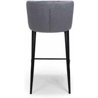 FURNITURE LINK Malmo Stool - Grey sold In 2's