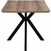 FURNITURE LINK Manhattan Table 1400mm - Oak, Brown