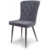 FURNITURE LINK Merlin Chair - Grey sold In 2's , Grey
