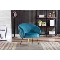 FURNITURE LINK Monica Chair - Federal Blue, Blue