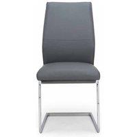 FURNITURE LINK Seattle Chair - Grey sold In 2's , Grey