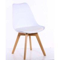 FURNITURE LINK Urban Round Dining Table 1000mm, White