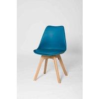 FURNITURE LINK Urban Chair - Blue only Sold In 4's , Blue