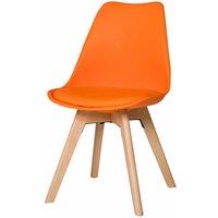 FURNITURE LINK Urban Chair - Orange only Sold In 4's , Orange