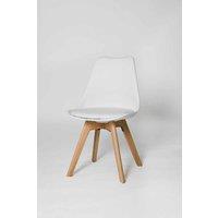 FURNITURE LINK Urban Chair - White only Sold In 4's , White