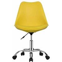 FURNITURE LINK Urban Swivel Chair - Yellow Only Sold In 2's , Yellow