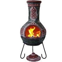 Gardeco Azteca X-Large Chiminea - Green, Green