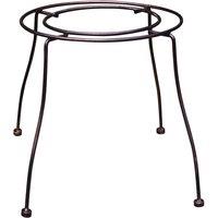 Gardeco Doubled Edged Chiminea Stand, Black