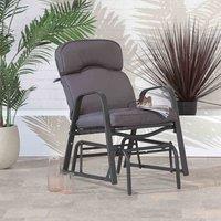 Suntime Malvern Single Glider Seat, Grey