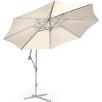 Suntime 3m Hanging Crank Parasol - Cream, Cream