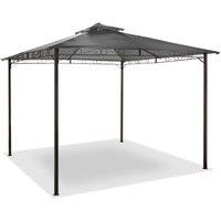 Suntime Malaga 3m Steel Gazebo, Grey