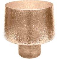 Ivyline Opulent Curved Metallic Gold Planter H22cm W20cm, Gold