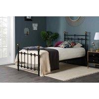 Birlea Single Atlas Bed Black, Black