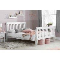 Birlea Double Belford Bed White, White