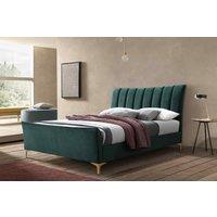 Birlea Double Clover Fabric Bed Green, Green