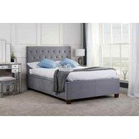 Birlea King Cologne Ottoman Grey, Grey