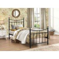 Birlea Single Emily Bed Black, Black