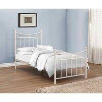 Birlea Single Emily Bed Cream, Cream