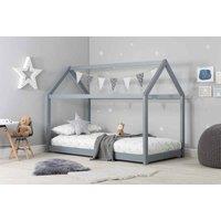 Birlea Single House Bed Grey, Grey