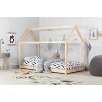 Birlea Single House Bed Natural Pine, Brown