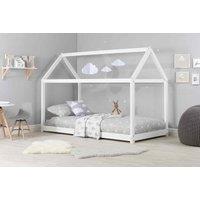 Birlea Single House Bed White, White