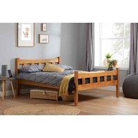 Birlea Small Double Miami Bed Pine, Brown