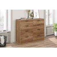 Birlea Stockwell Merchant Chest Rustic Oak Effect, Brown