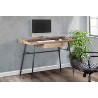 Birlea Urban 1 Drawer Office Desk With Shelf Rustic