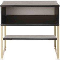 Welcome Furniture Ready Assembled Copenhagagen Single Open Locker diego - Black, Black