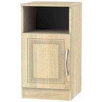 Welcome Furniture Ready Assembled Devon Open Drawer Locker - Bardolino Oak, Brown