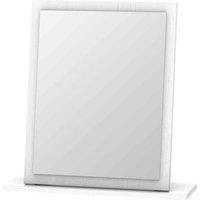Ready Assembled Devon Small Mirror - White, White
