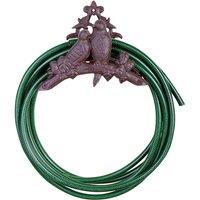 Water in the Garden Hose Holder - Bird, Brown