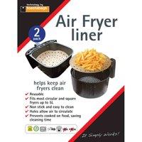 Toastabags Reusable Air Fryer Liner - Pack Of 2, Brown