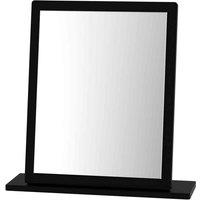 Ready Assembled Fourrisse Small Mirror - Black, Brown