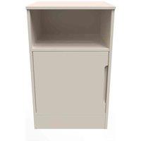 Welcome Furniture Ready Assembled Barquero Open Drawer Locker - Kashmir Matt, Cream