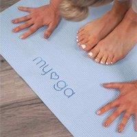 Entry Level Yoga Mat - Sky Blue, Blue